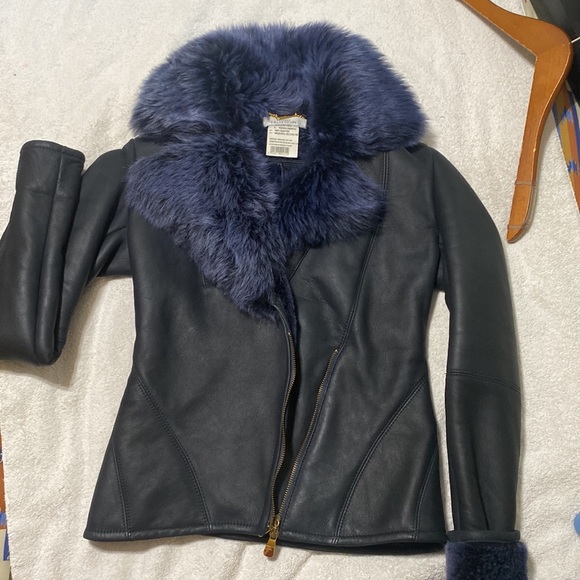 Versace leather jacket, VERSACE COLLECTION. - Picture 12 of 13